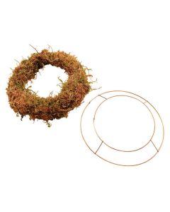 Raised Round Wreath Frames - 10"