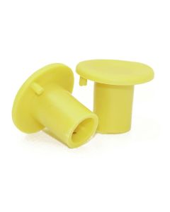 Standard Cane Caps - Yellow