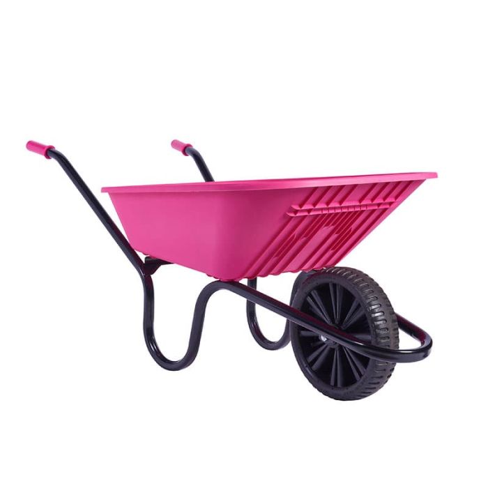 Haemmerlin Polypropylene Wheelbarrow Pink LBS horticulture