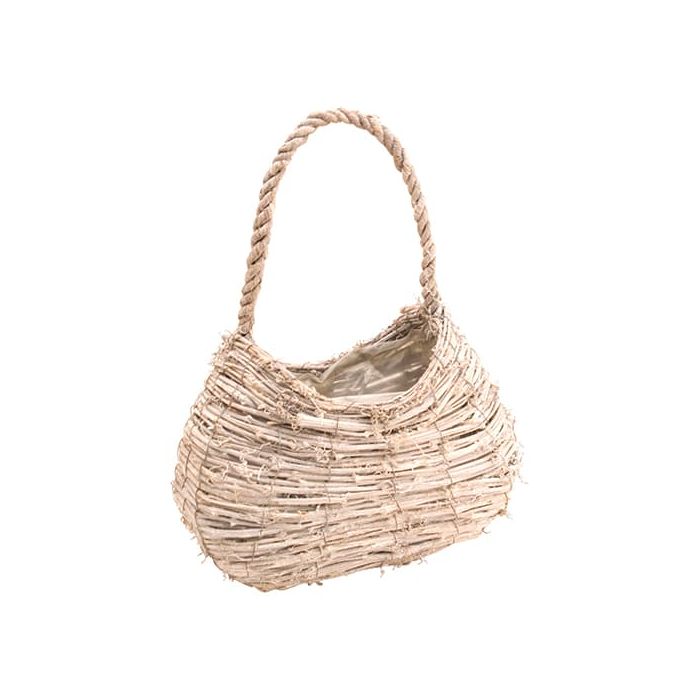 Rattan handbag on sale