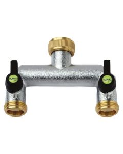 Multi Outlet Brass Valve - 2 Way Outlet
