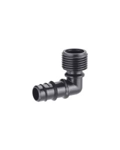 Claber Threaded Elbow Coupling - 1/2"