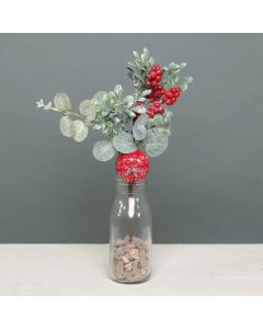 Eucalyptus Red Berry & Apple Pick with Sparkle