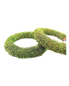 Padded Moss Effect Wreath Rings - 10"