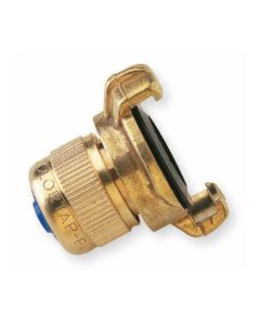 Coupler With Compression Hose Tail - ½"