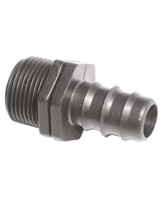 Barbed Male Connector - 16mm x ½" BSP
