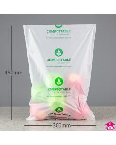 Compostable Packing Bags - 30cm x 45cm