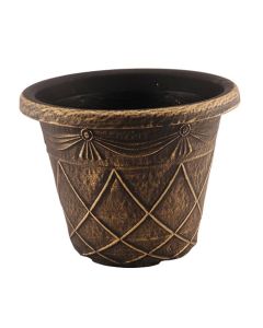 Florence Round Planter - Gold - 32L