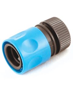 Hose End Connector - With Stop - ½"
