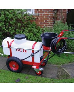 Trolley Sprayer with Long Hose & Lance Extension - 70L