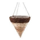 Banana / Maize Rope & Salim Cone Baskets - 35cm / 14"