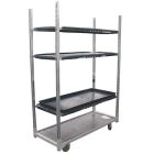 Danish Trolley Complete Unit - Plywood Shelves