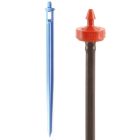 Netafim PCJ Dripper & Prevo Stake Assembly - 4l/h
