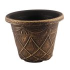 Florence Round Planter - Gold - 14L