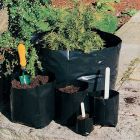 Polythene Polypots - Black - 1L