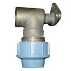Bibtap Wall Flange - 25mm x ¾" BSP