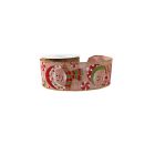 Snowman & Glitter Polyester Ribbon