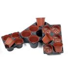 Aeroplas Round Pot Carry Trays - 6 cells - 1.5L Pots