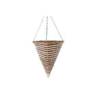 Fern & Maize Triangle Cone Baskets - 35cm / 14"