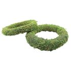 Padded Moss Effect Wreath Rings Without Integral Wire - 12"
