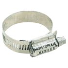 Zinc Plated Worm Drive Clip - 9.5mm-12mm