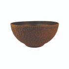 Decorative Bowl Planter - Brown - 13L