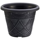 Florence Round Planter - Silver - 14L