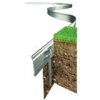 Rite Edge Lawn Edging - Aluminium - 10.2cm x 2.4m