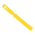 PVC Self-Tie Labels - Yellow - 25mm x 220mm