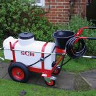 Trolley Sprayer with Long Hose & Lance Extension - 70L