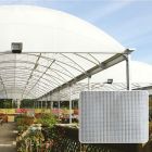 Translucent / Reinforced PVC Tunnel Cover - 1m Wide - Per Mtr