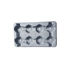 Aeroplas Round Pot Carry Trays - 8 Cells - Grey - 1L Pots (50)